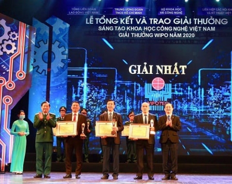 gom dat viet tu hao la don vi duy nhat dat 02 giai nhat va 01 giai nhi trong cuoc thi sang tao khoa hoc cong nghe viet nam nam 2020