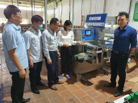 bac giang nghiem thu de an khuyen cong tai huyen tan yen