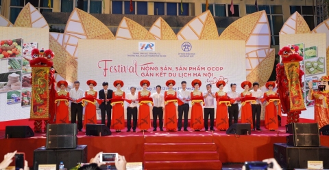Hà Nội khai mạc Festival Nông sản, sản phẩm OCOP gắn kết du lịch