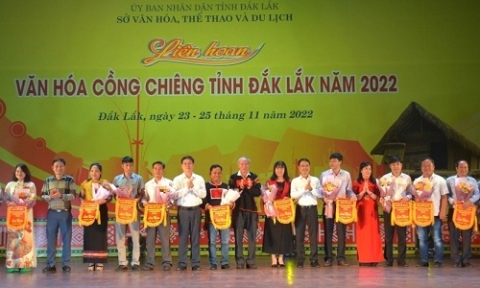 gan 500 nghe nhan tham gia lien hoan van hoa cong chieng tinh dak lak nam 2022