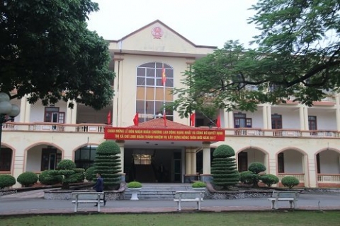 thi xa chi linh hai duong don bang nong thon moi