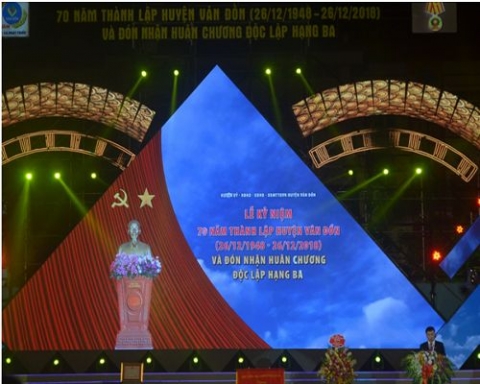 quang ninh ky niem 70 nam thanh lap huyen van don