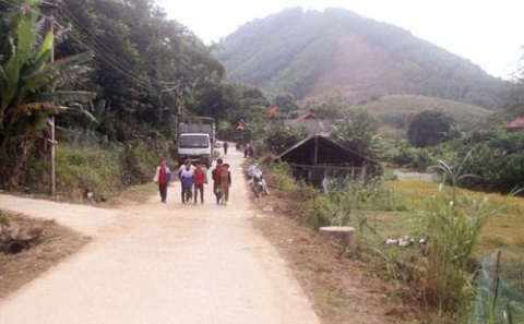 thai nguyen xa 135 ve dich nong thon moi