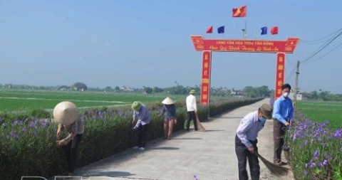 binh dinh thai binh doan ket xay dung nong thon moi kieu mau