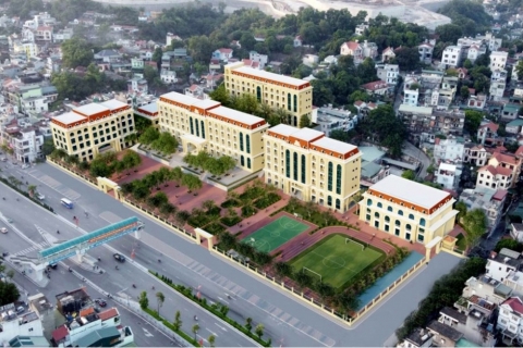 quang ninh khanh thanh du an truong thpt hon gai dung dip tet duong lich 2022