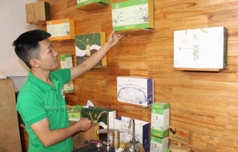 thai nguyen ve hop tac xa co 3 san pham ocop 4 sao