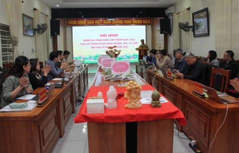 ha noi phan hang danh gia 45 san pham ocop thuoc 04 quan huyen nam 2022