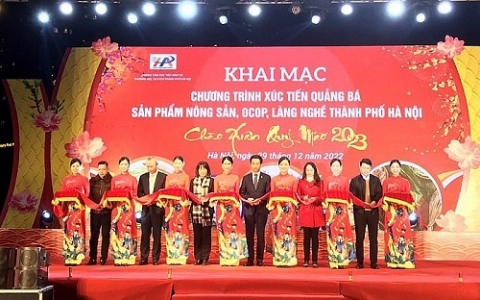 100 gian hang tham gia chuong trinh xuc tien quang ba san pham nong san ocop lang nghe chao xuan quy mao 2023