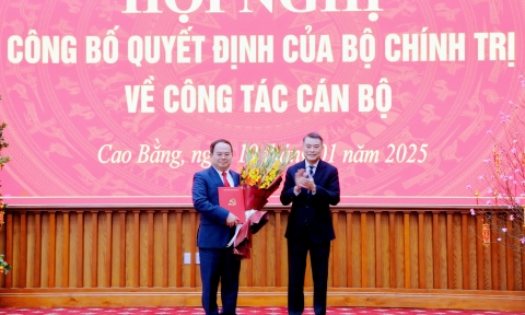 dong chi quan minh cuong giu chuc bi thu tinh uy cao bang