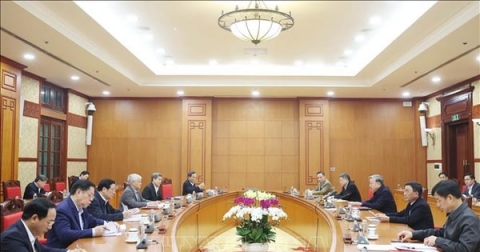 tong bi thu to lam chu tri hoi nghi cua ban bi thu danh gia cong tac to chuc tet at ty nam 2025
