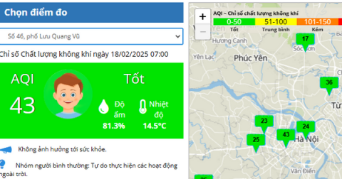 ha noi khong khi o nguong tot vao buoi sang chieu lai kem
