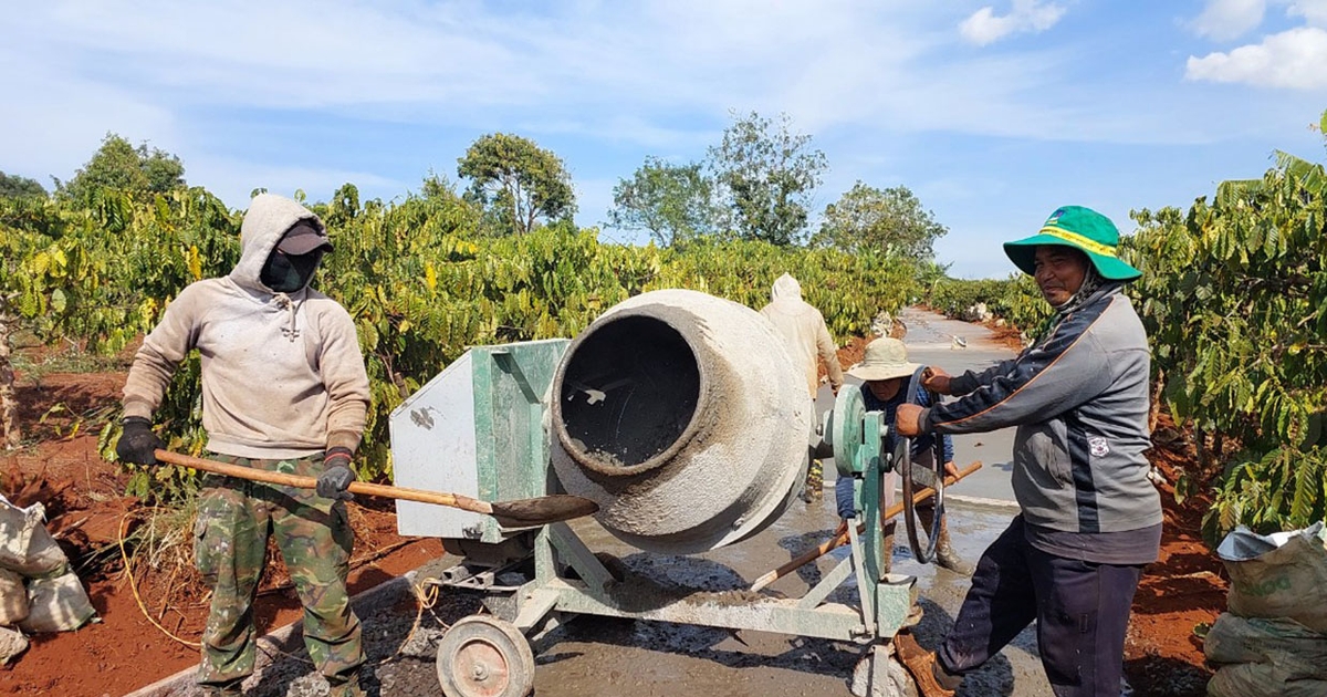 Gia Lai: Nhiều xã có nguy cơ “rớt chuẩn” nông thôn mới