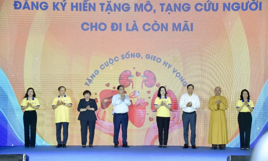 Thắp sáng tinh thần cho đi là còn mãi, gieo mầm sự sống cho nhiều gia đình, bệnh nhân khác
