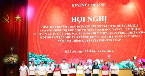 me linh nhieu dau an 10 nam hoc va lam theo bac ho