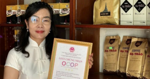 thu hoi giay chung nhan san pham dat ocop 3 sao vi lien quan den hon 17 tan ca phe gia
