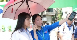 Hơn 8.000 tình nguyện viên Thủ đô tiếp sức kỳ thi tốt nghiệp THPT