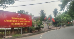 Xã Đan Phượng mới rực rỡ cờ hoa chào đón “thời khắc lịch sử”