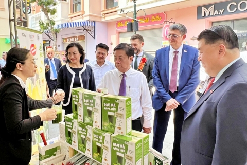 sap dien ra hoi cho cac san pham ocop xuat khau