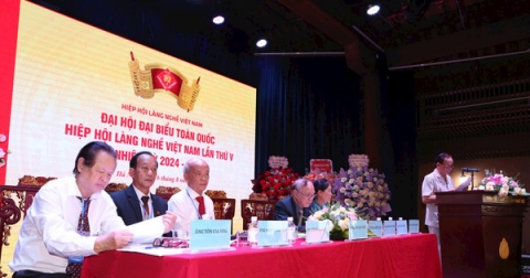hiep hoi lang nghe viet nam to chuc dai hoi lan thu v nhiem ky 2024 2029