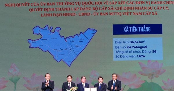 Đại hội đại biểu Đảng bộ xã Tiến Thắng lần thứ I, nhiệm kỳ 2025-2030: Vững bước trên hành trình phát triển toàn diện