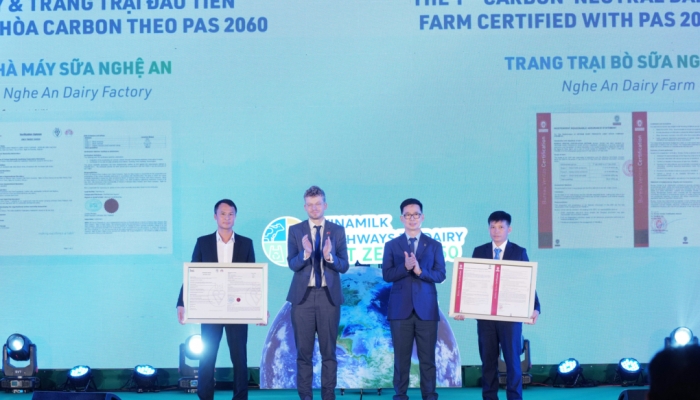 Vinamilk vào top 5 thương hiệu sữa bền vững nhất toàn cầu