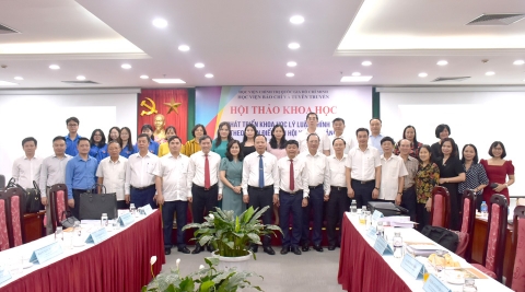 phat trien khoa hoc ly luan chinh tri theo quan diem dai hoi xiii cua dang