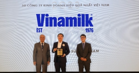 Hơn một thập niên, Vinamilk giữ vững ngôi vị trong các bảng xếp hạng doanh nghiệp niêm yết hàng đầu