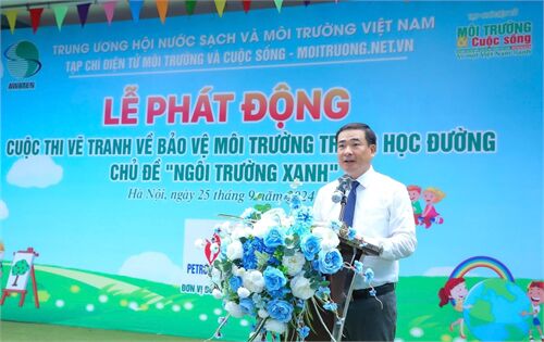 Phát động Cuộc thi vẽ tranh về Bảo vệ môi trường trong học đường – chủ đề “Ngôi trường xanh"