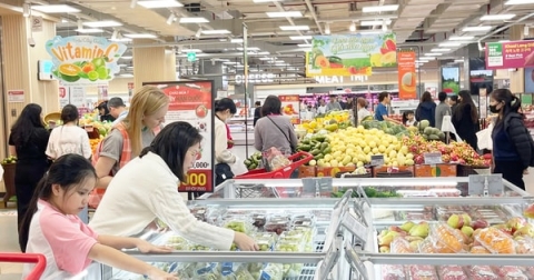 thi truong tieu dung ha noi khoi sac