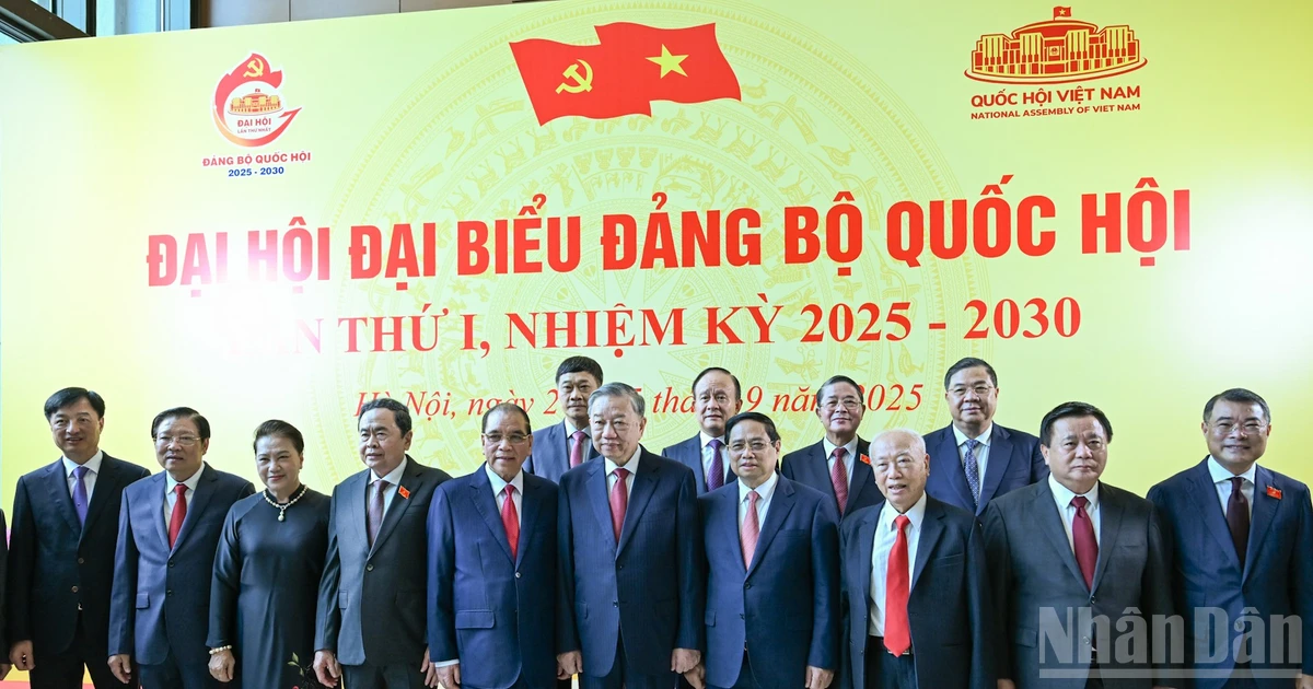 anh tong bi thu to lam du dai hoi dai bieu dang bo quoc hoi lan thu nhat
