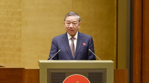 toan van phat bieu cua tong bi thu chu tich nuoc to lam tai phien khai mac ky hop thu 8 quoc hoi khoa xv