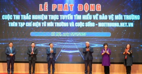 Phát động Cuộc thi trắc nghiệm trực tuyến “Tìm hiểu về Bảo vệ môi trường” trên Tạp chí điện tử Môi trường và Cuộc sống