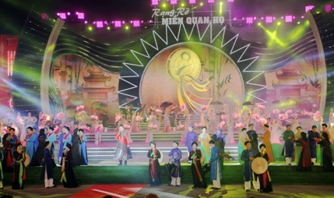 festival ve mien quan ho 2023 ton vinh gia tri cac di san van hoa