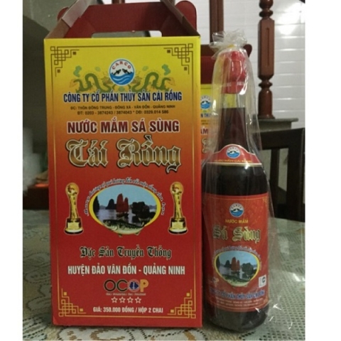 nuoc mam sa sung van don quang ninh qua tang hiem co tu bien ca