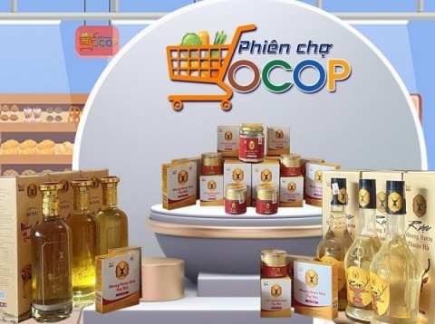 ha tinh to chuc phien cho ocop truc tuyen hang tuan