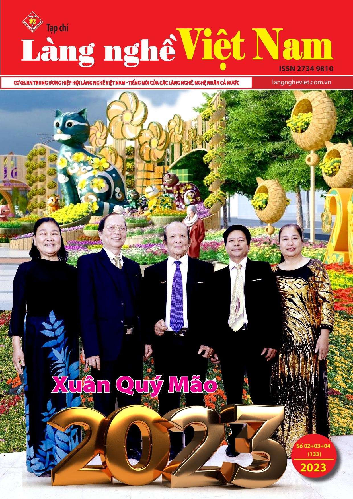 Tạp chí Làng nghề Việt Nam số 02+03+04 (133)/2023 (II)