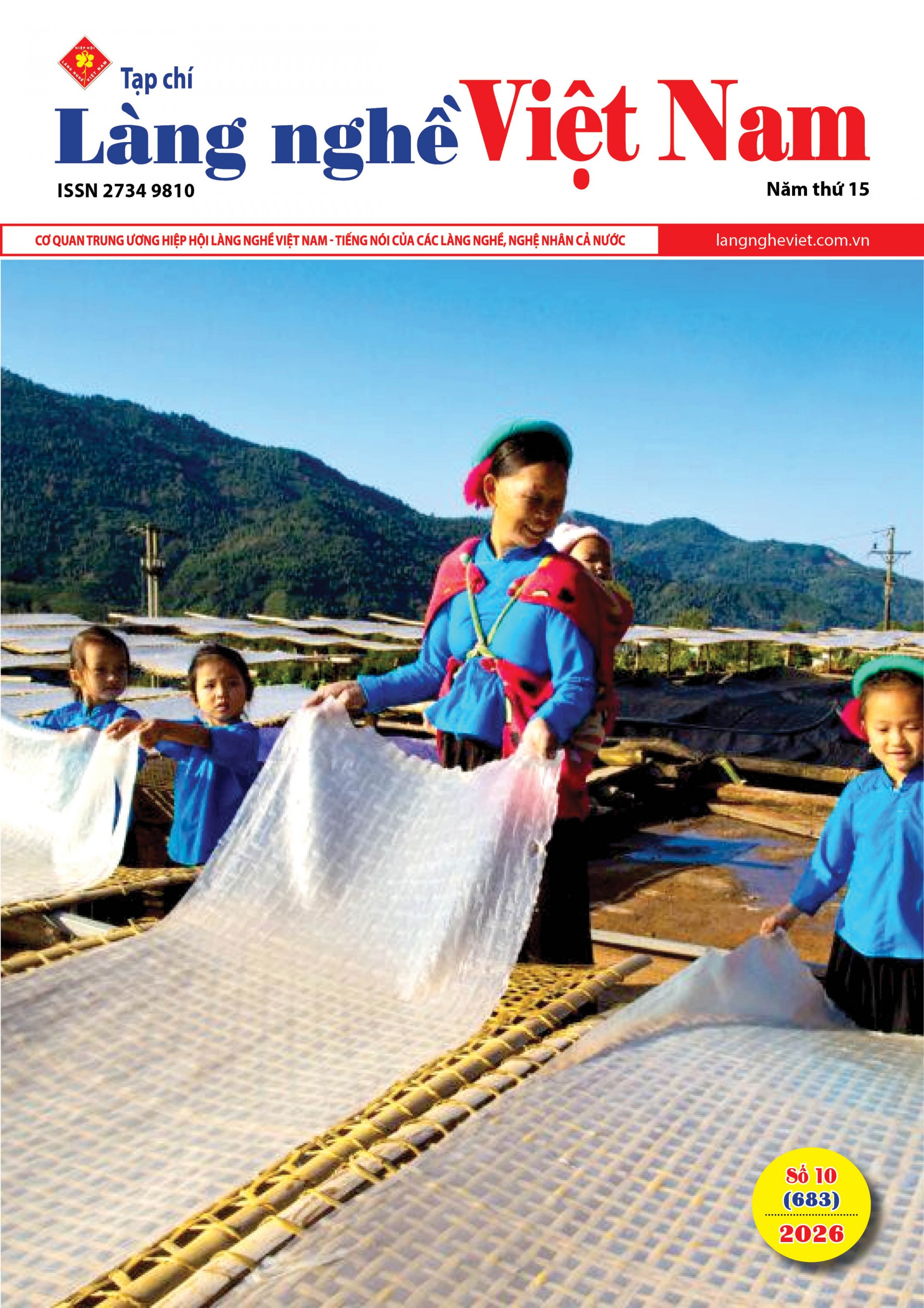 Tạp chí Làng nghề Việt Nam số 10 (274)/2026