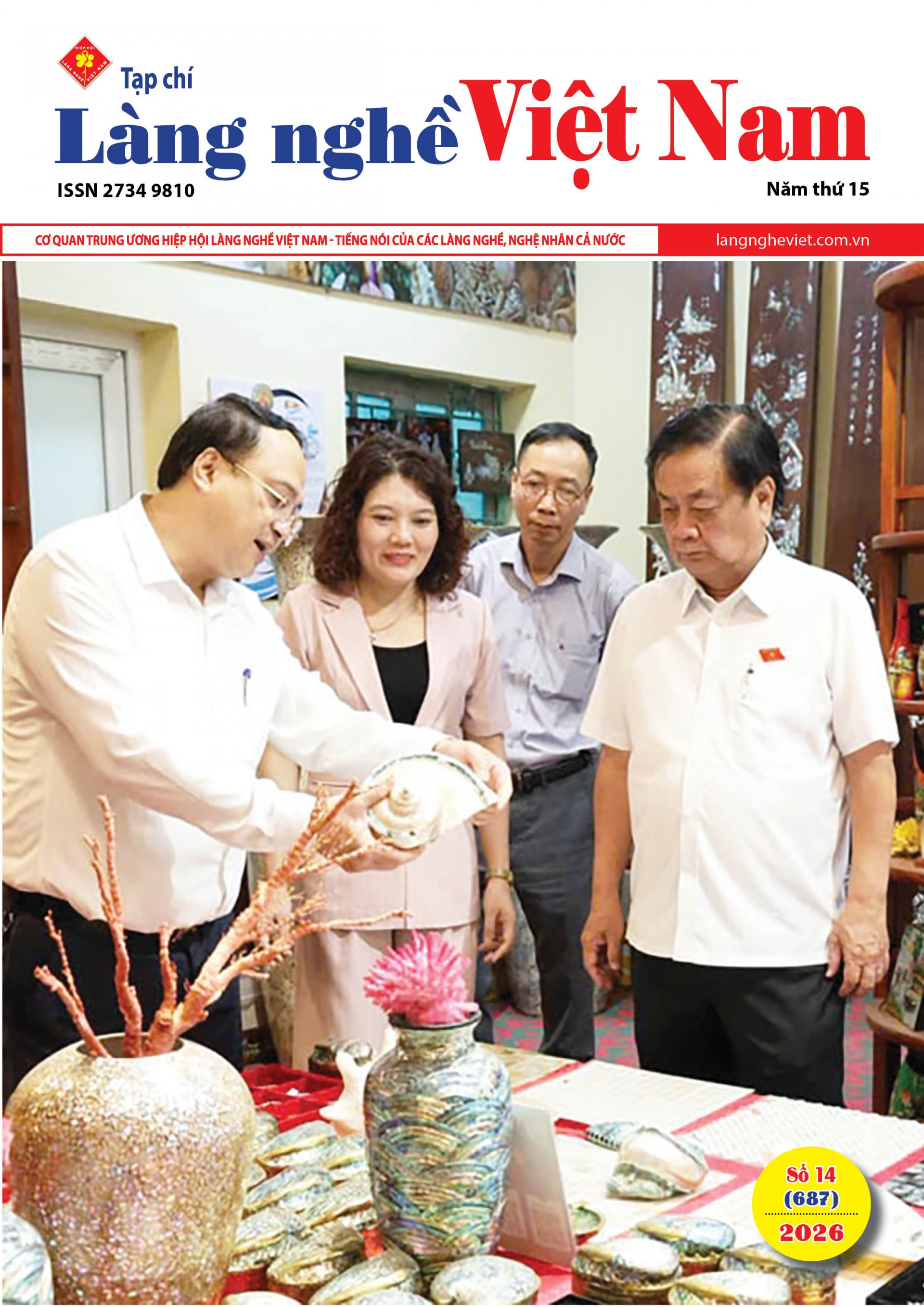 Tạp chí Làng nghề Việt Nam số 14 (278)/ 2026